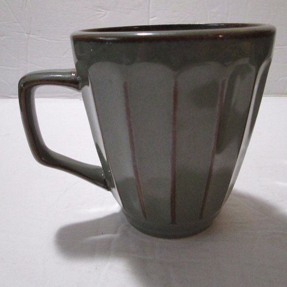 Sango *Society Avocado* cups (2) Rustic NEW - Picture 2 of 4